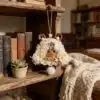 Handmade Elegant Lace Curls Lamb Ornament (5) Handmade Elegant Lace & Curls Lamb Ornament