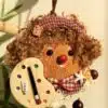 Pip the Little Painter Handmade Artist Seed Pod Ornament (2) "Pip the Little Painter" Handmade Artist Seed Pod Ornament