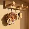 Pip the Little Painter Handmade Artist Seed Pod Ornament (4) "Pip the Little Painter" Handmade Artist Seed Pod Ornament
