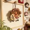 Pip the Little Painter Handmade Artist Seed Pod Ornament (5) "Pip the Little Painter" Handmade Artist Seed Pod Ornament