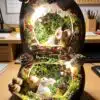 Lily & Daisy's Glowing Burrow